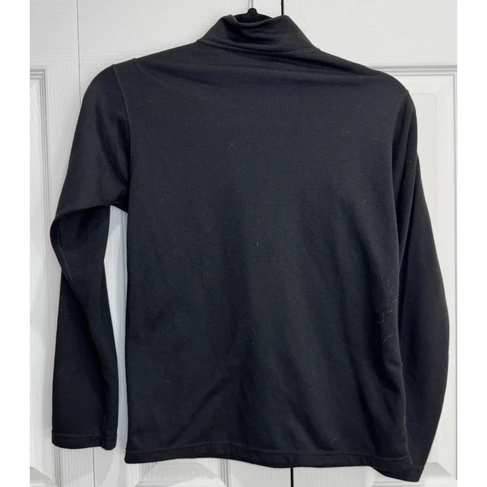 Patagonia Capilene Midweight Zip-Neck Pullover Layer Kids Black Large Stretch‎